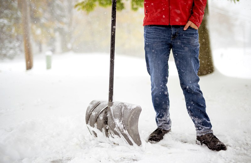 Professional snow removal service